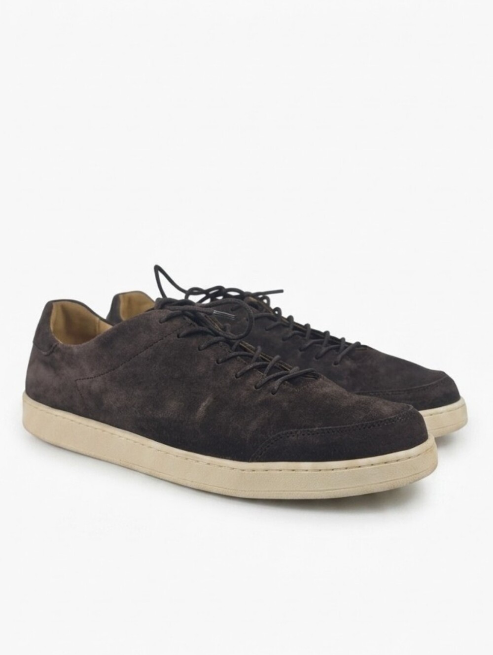 Luca Terra Low Brown Suede Men's Sneakers Size 11